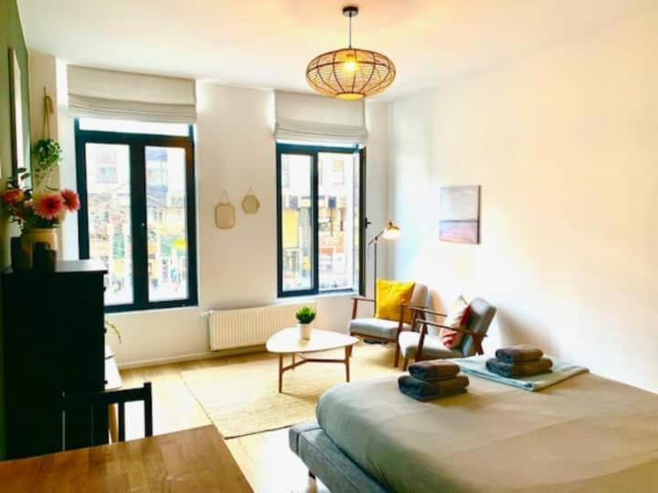 Cozy Apartment In Antwerpen Centraal Exterior foto